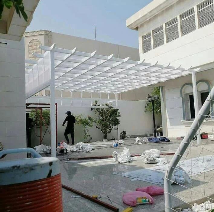 تركيب مظلات وسواتر في الرياض